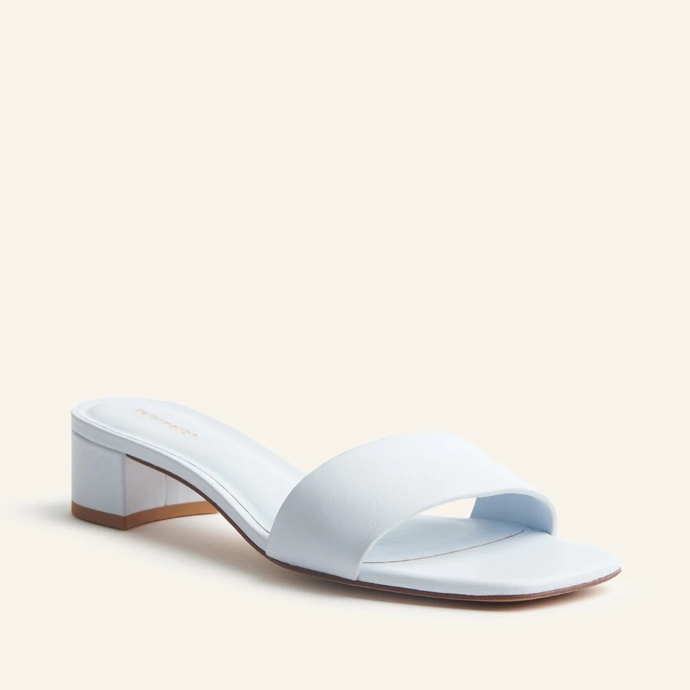 Reformation Mandy Minimal Block Heel Mule